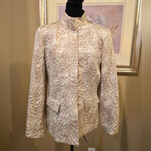 Neiman Marcus exclusive Silk Cotton Jacket